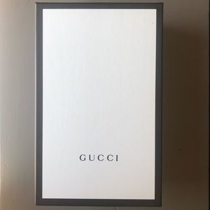 NWT Empty authentic Gucci shoe box